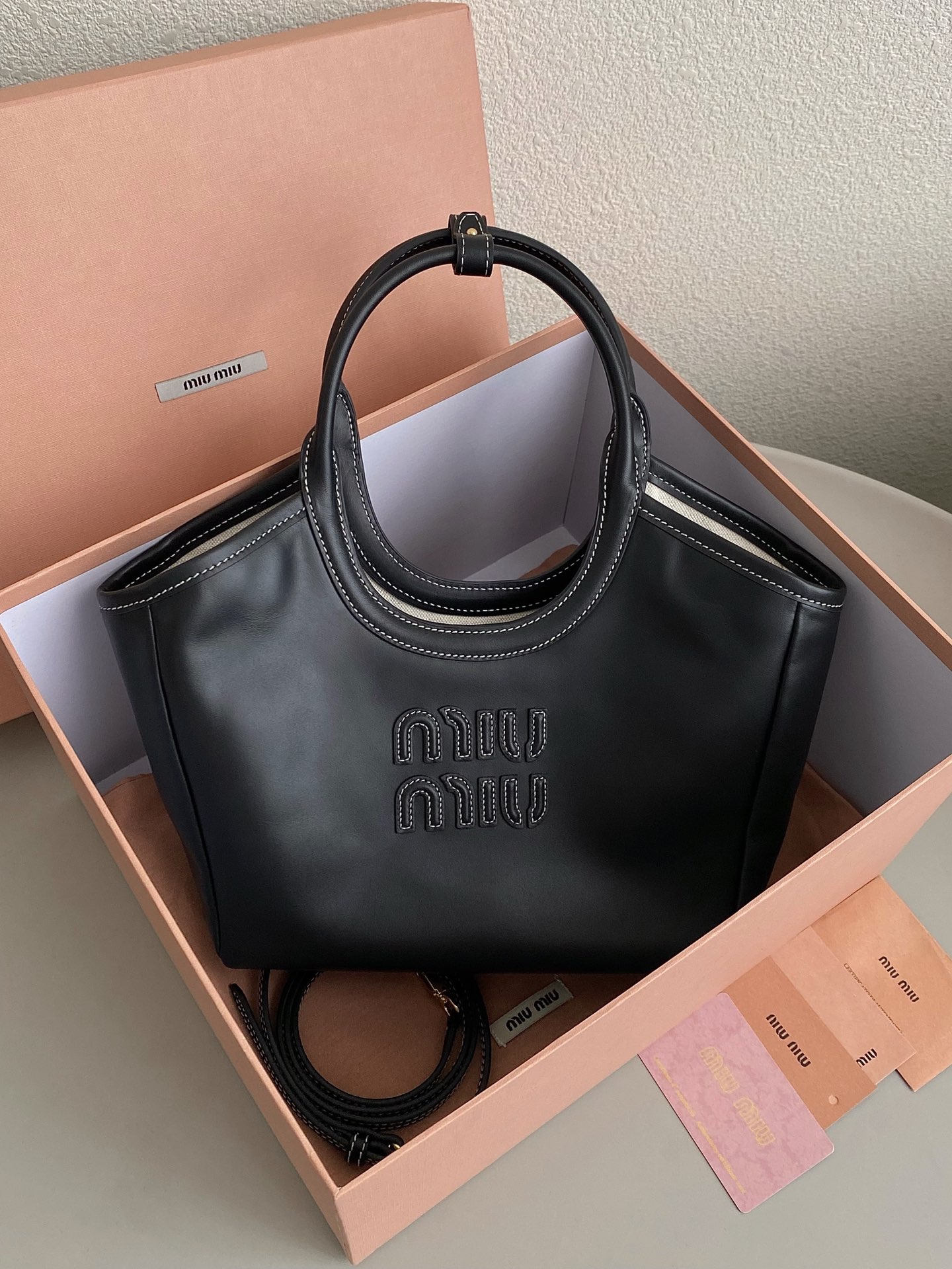 MiuMiu Tote-40×39×18CM