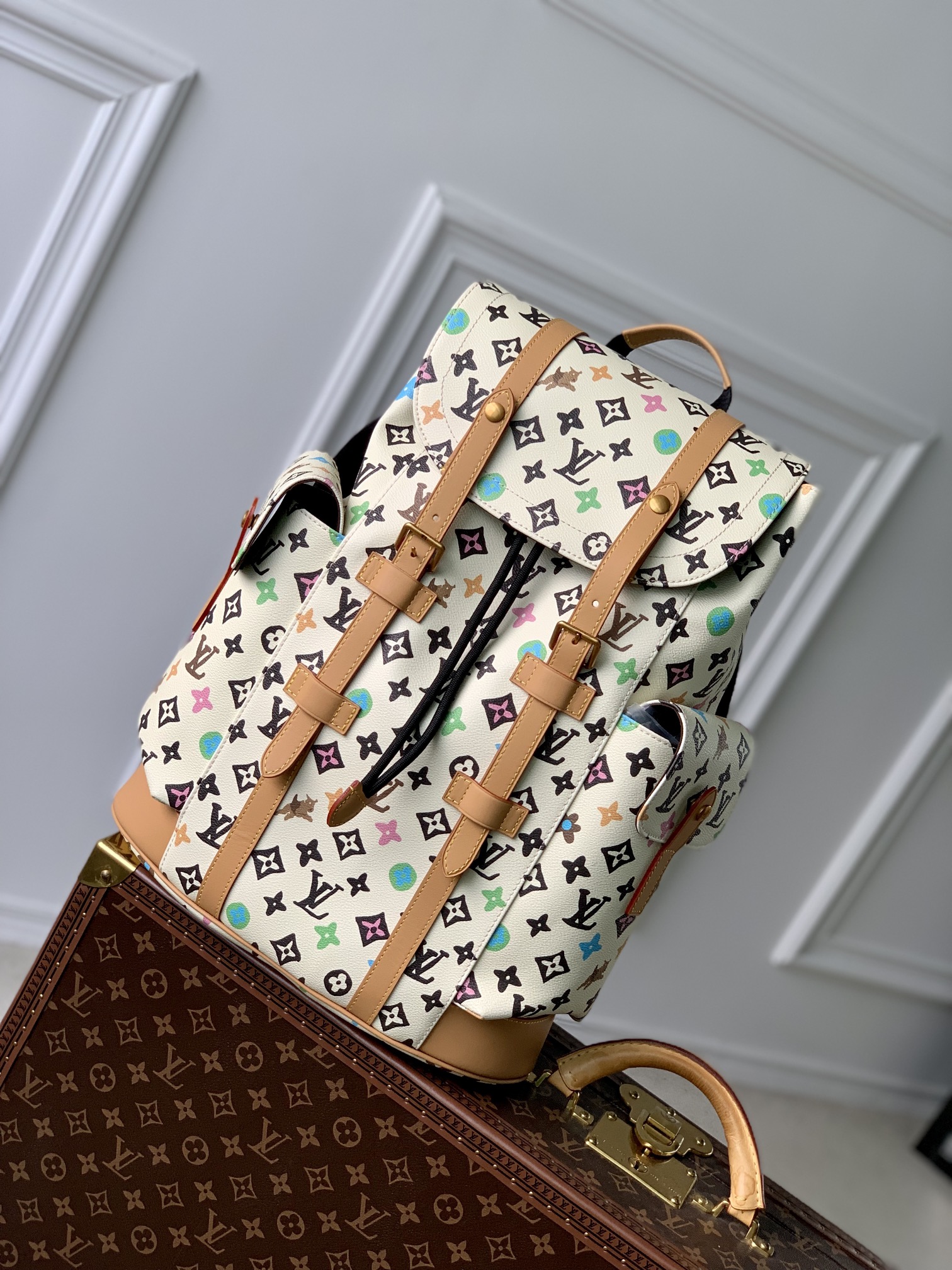 l**is V*t*n x tyler christopher backpack m25240-38*44*21cm