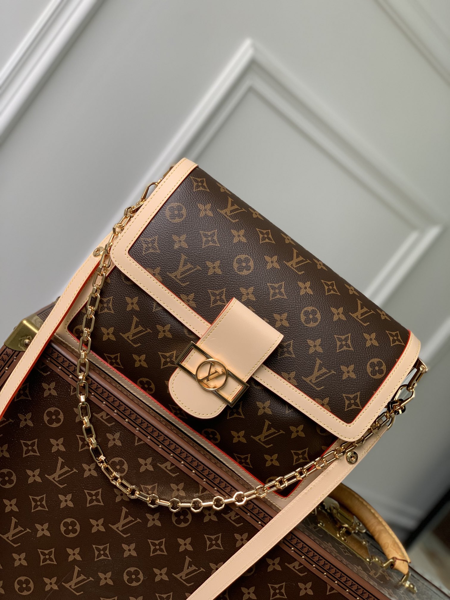 l**is V*t*n dauphine soft bag-28*20*11cm