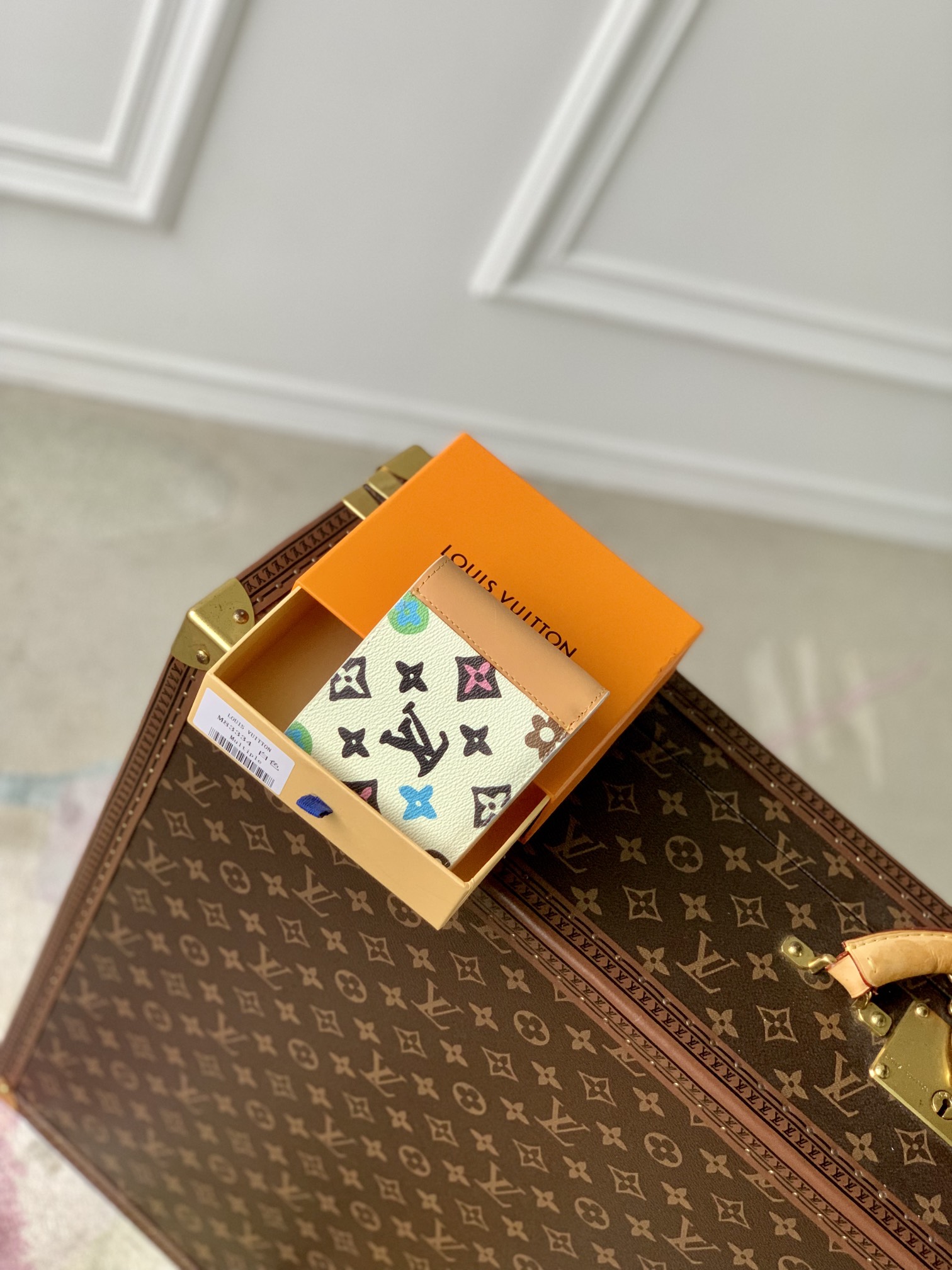 l**is V*t*n multiple wallet-m83334-11.5 x 9 x 1.5 cm