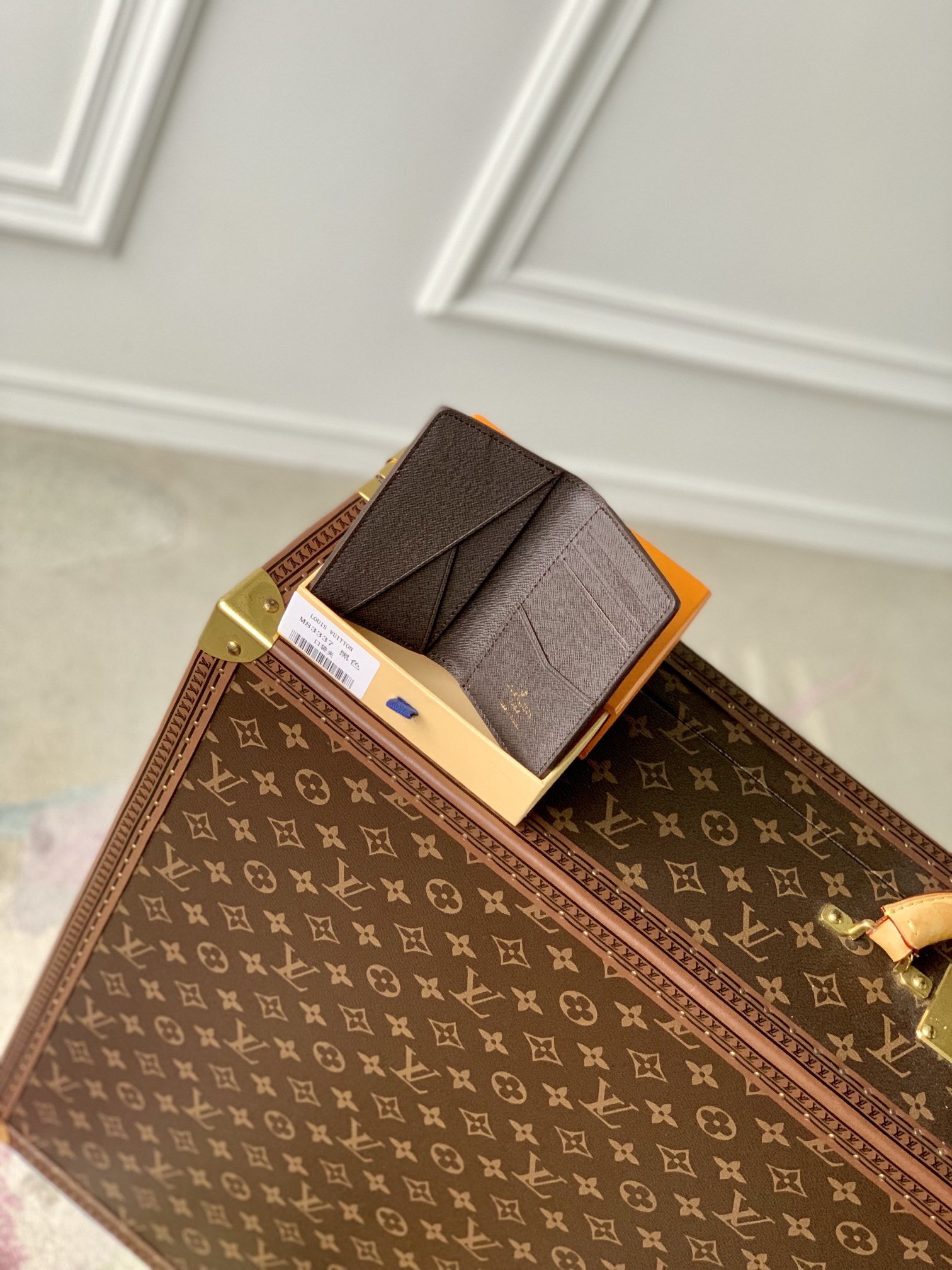 l**is V*t*n wallet-m83337-7.5 x 11.1 x 1cm