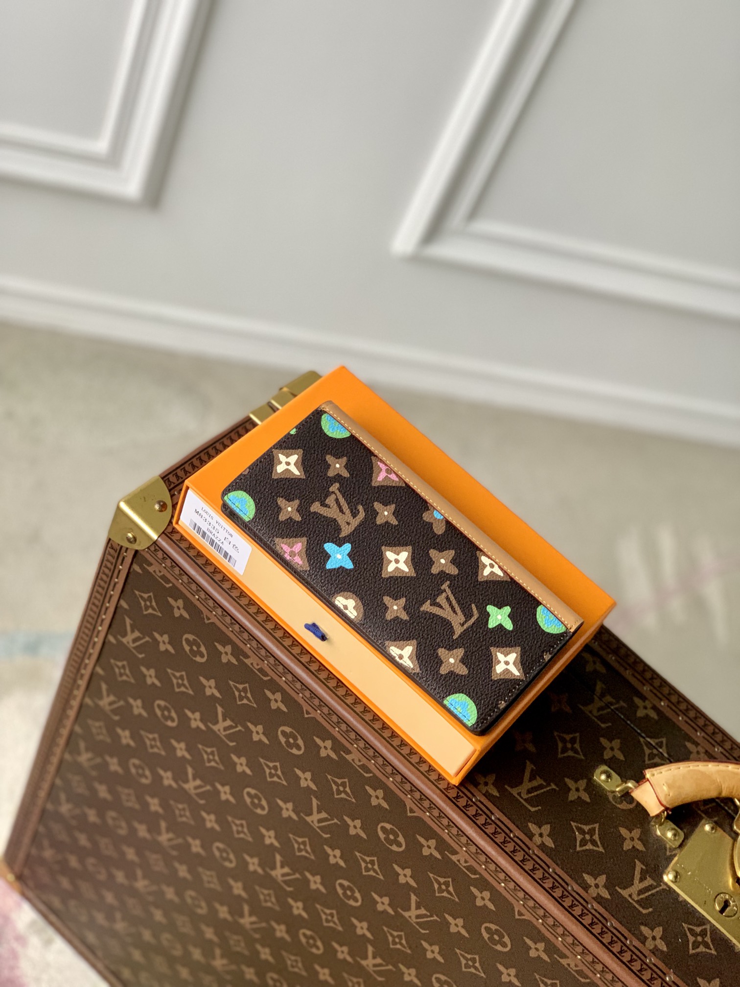 l**is V*t*n brazza wallet-m83335-10 x 19 x 2cm