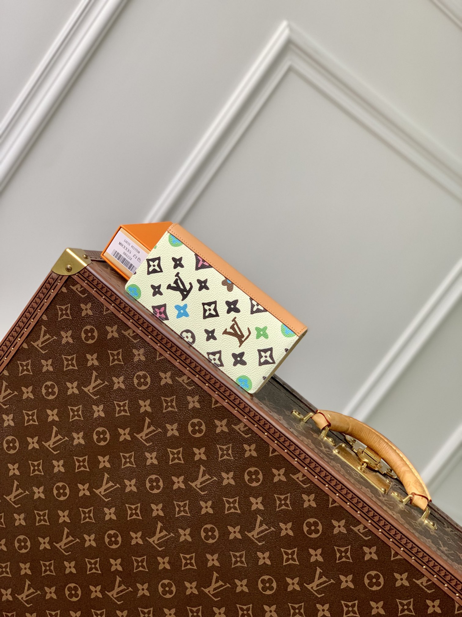 l**is V*t*n brazza wallet-m83335-10 x 19 x 2cm