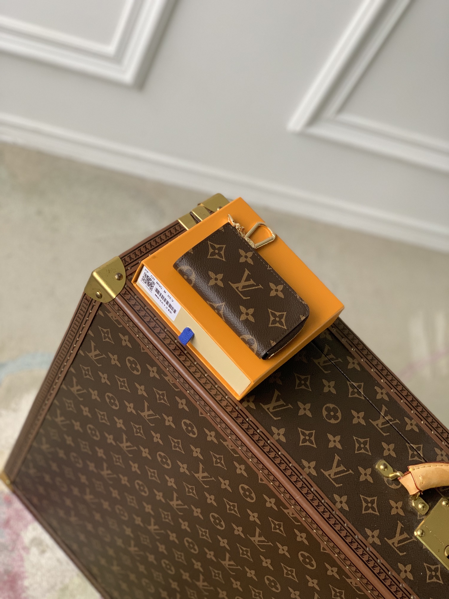 l**is V*t*n noa wallet-(blue inside)n40632-11x7x1.5cm