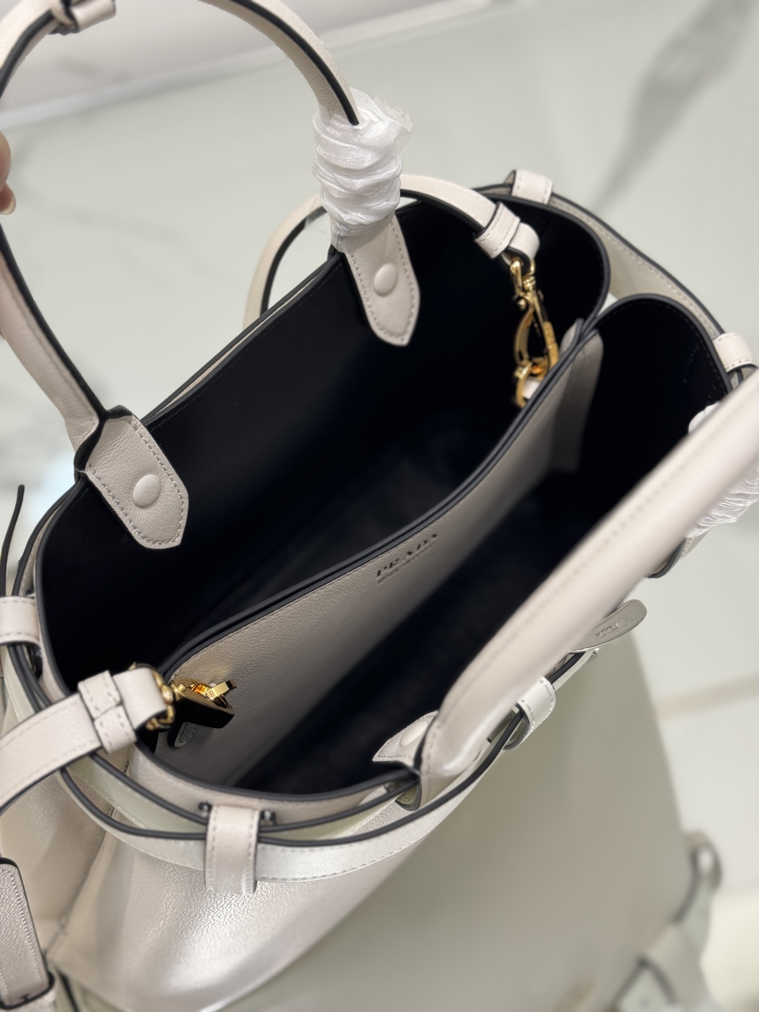 Pra*a double1ba434 bag-32X23X11cm