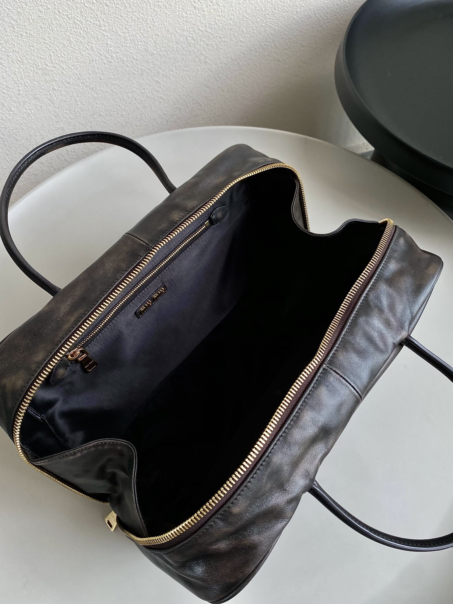 MiuMiu Bowling Bag-34X23X12CM