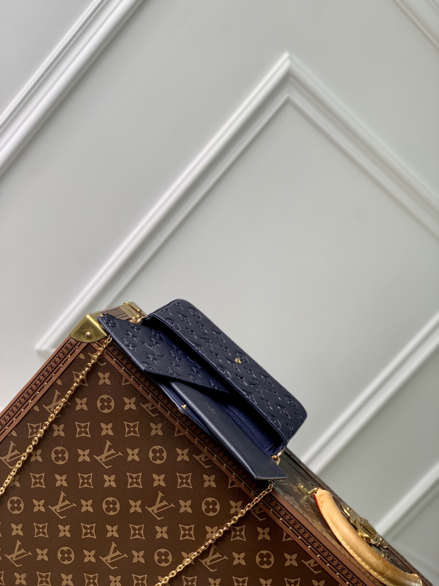 l**is V*t*n m83589 pochette félicie wallet -21*12*3cm