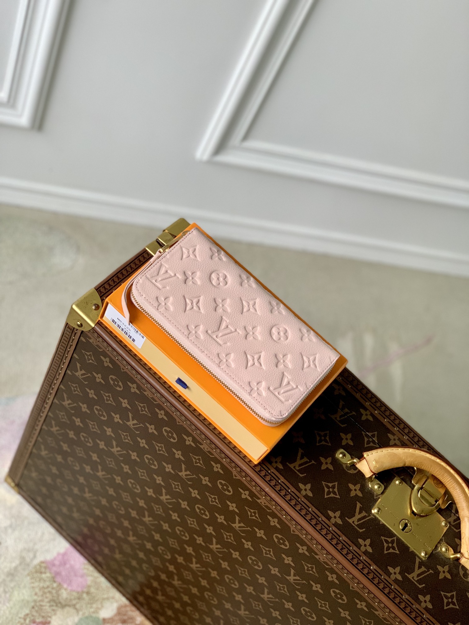 l**is V*t*n zippy wallet n40675-19.5x10cm