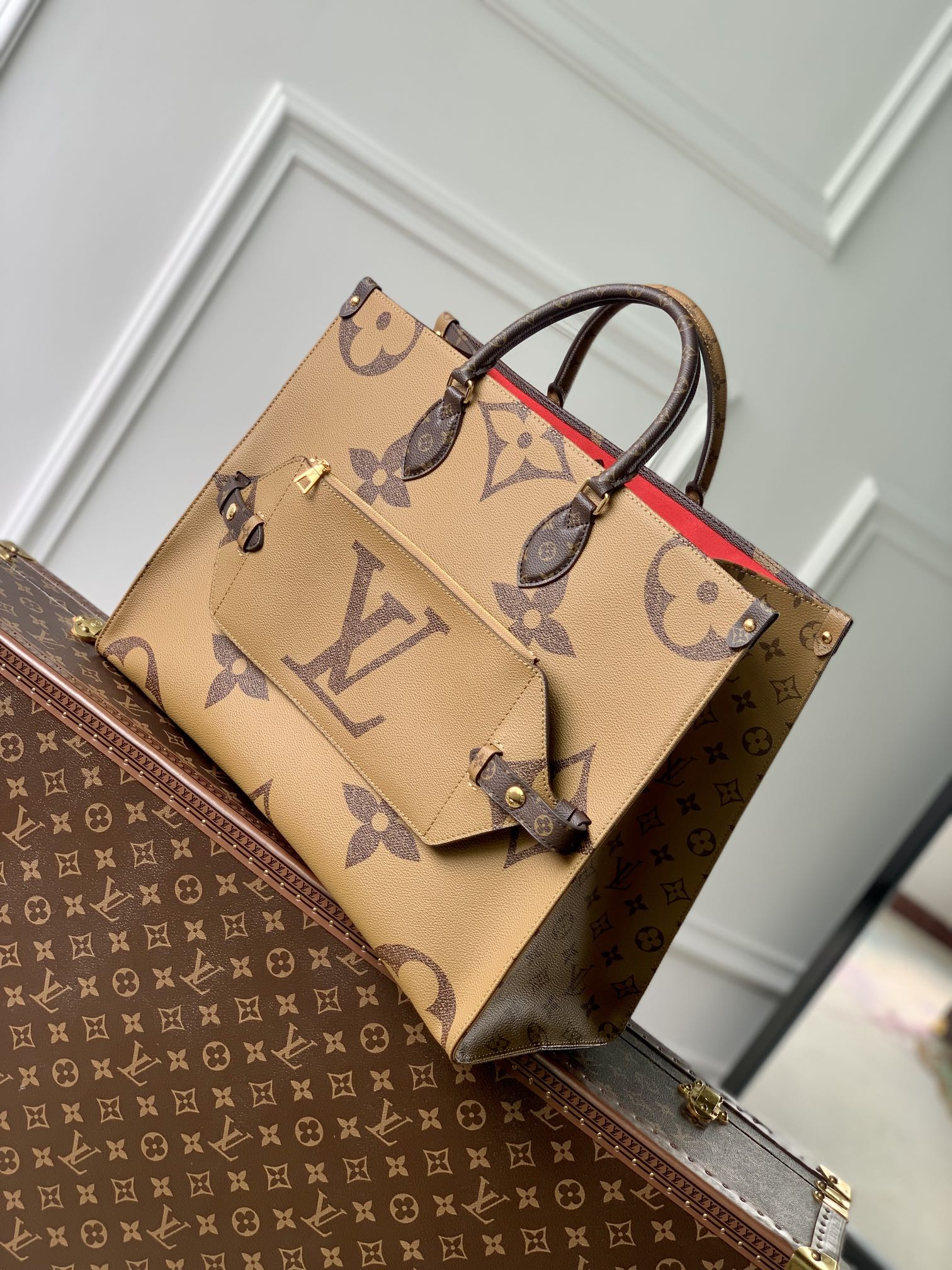 l**is V*t*n onthego voyage handbag-m46823-43*33*18.5 cm