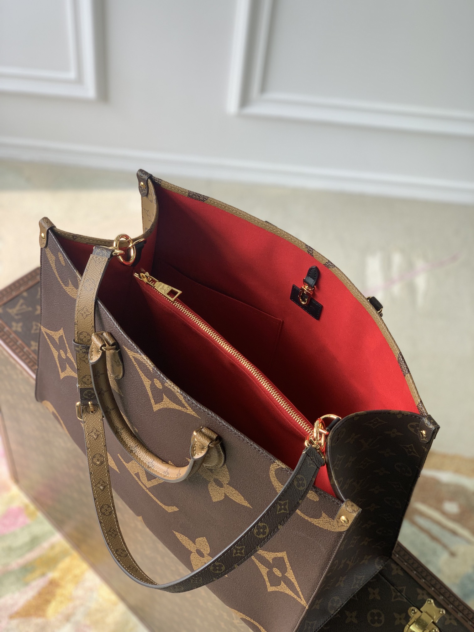 l**is V*t*n onthego voyage handbag-m46823-43*33*18.5 cm