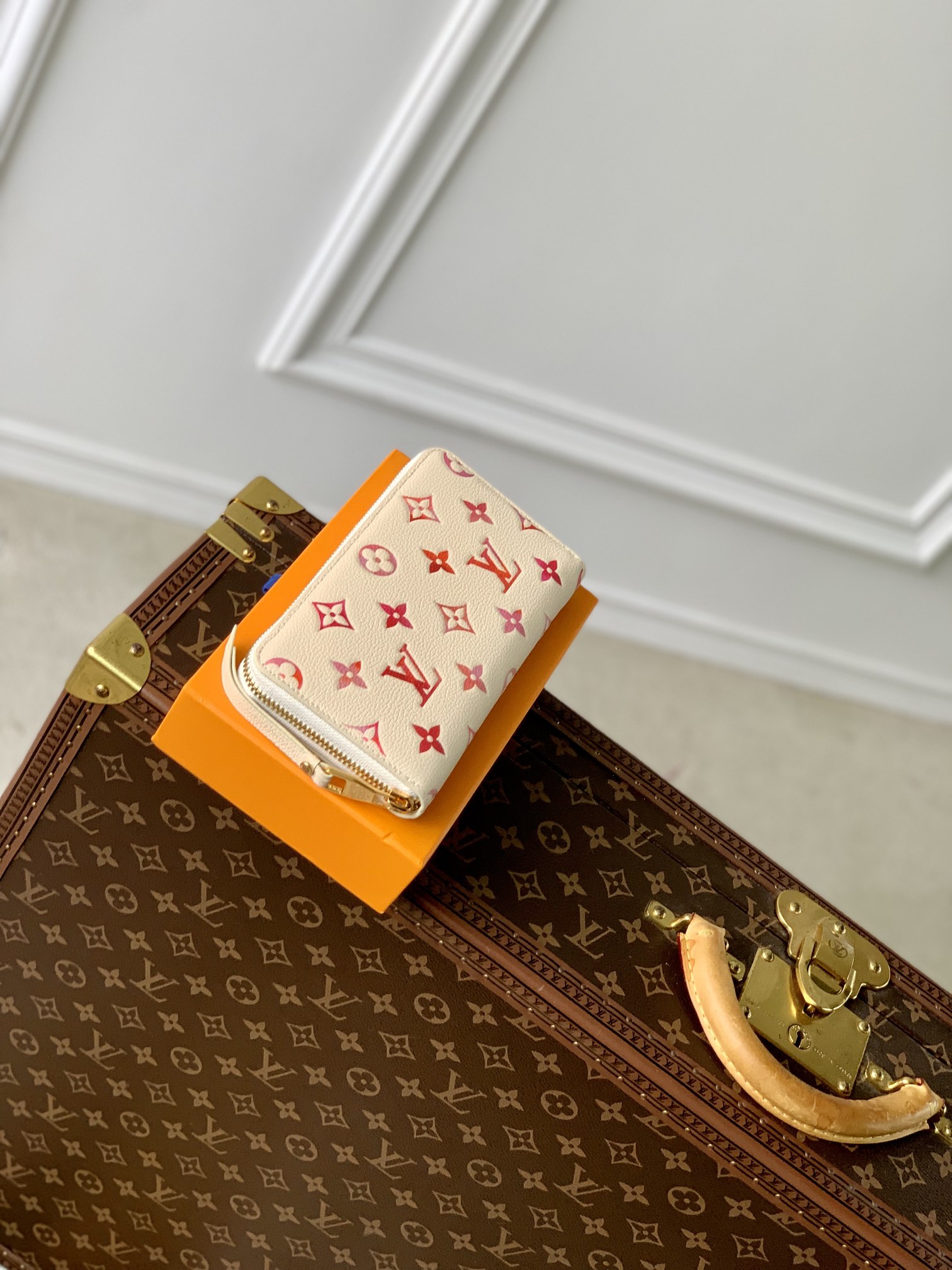 l**is V*t*n zippy wallet n40675-19.5x10cm