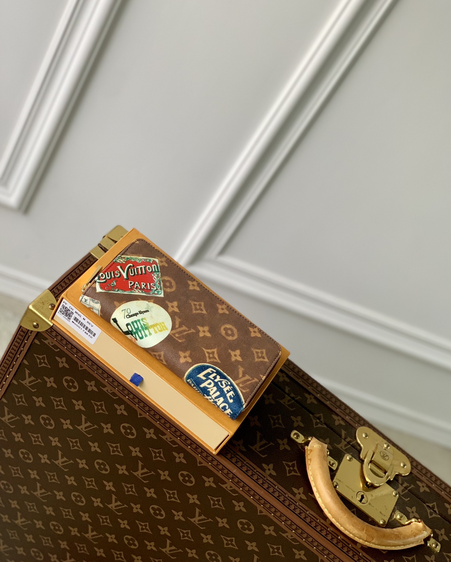 l**is V*t*n zippy wallet n40675-19.5x10cm