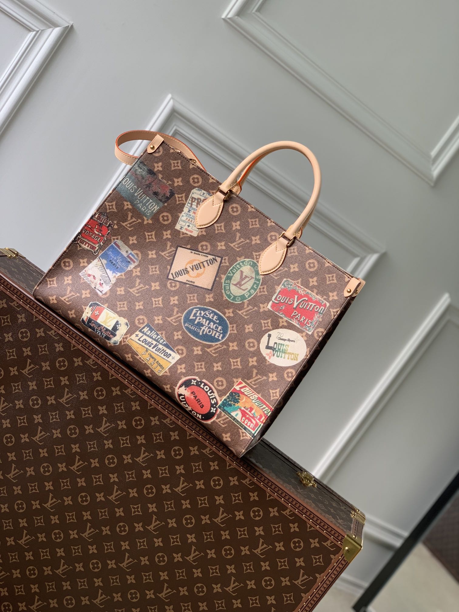 l**is V*t*n onthego voyage handbag-m46823-43*33*18.5 cm