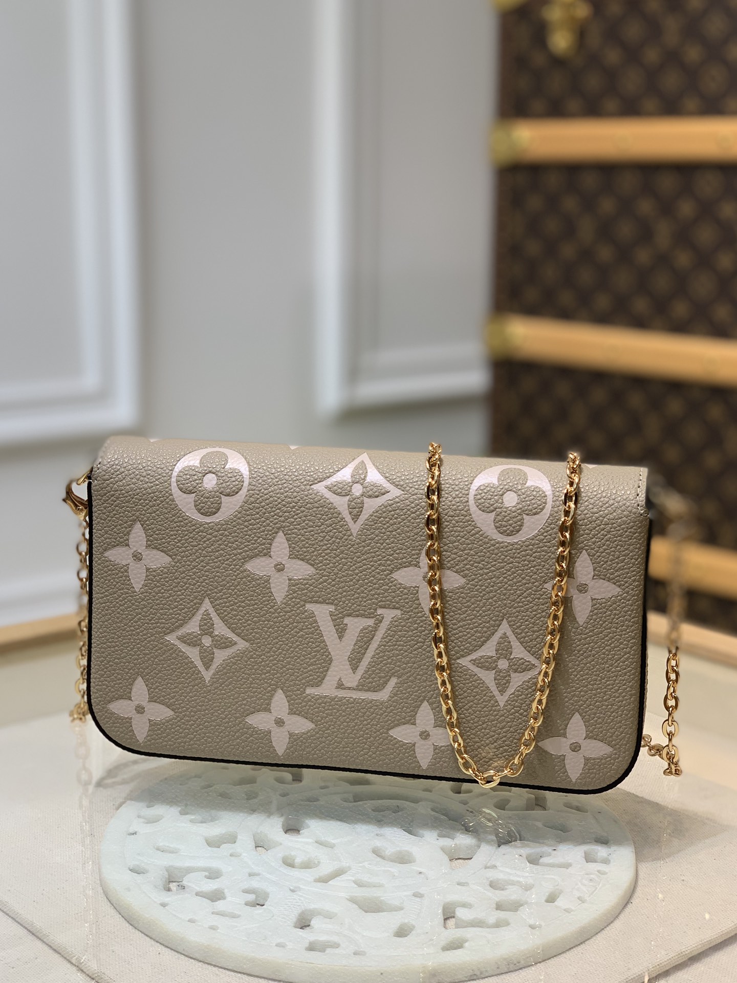 l**is V*t*n m83589 pochette félicie wallet -21*12*3cm