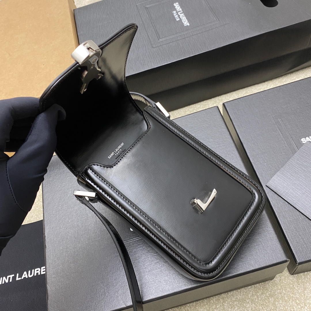 YS L Solferino Box Bag-18×11×5CM