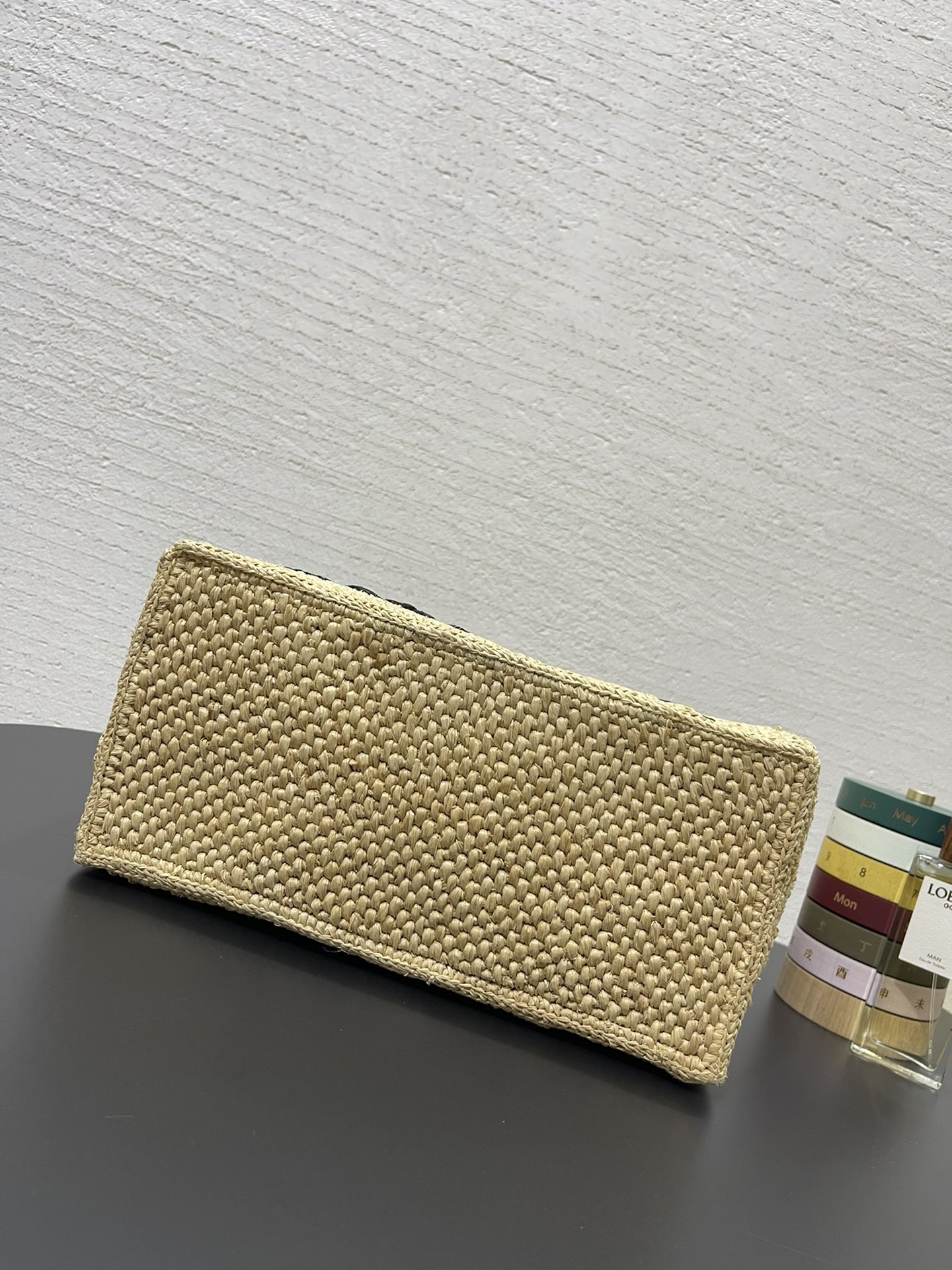 Loewe Raffia Font Tote Bag-30✕15✕25.5CM