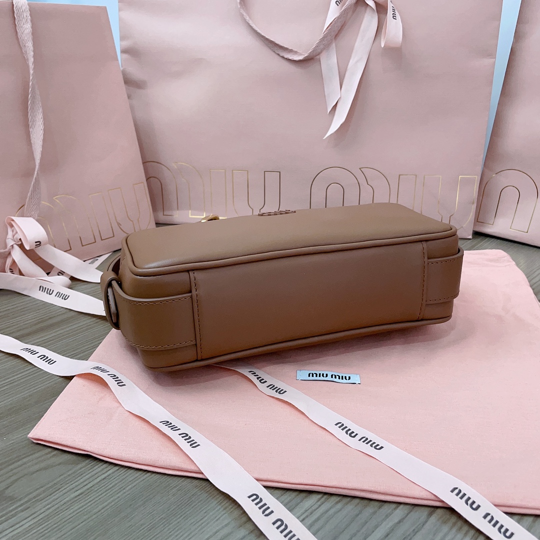 MiuMiu Leather Shoulder 5BC158 Bag-24*11.5*7CM