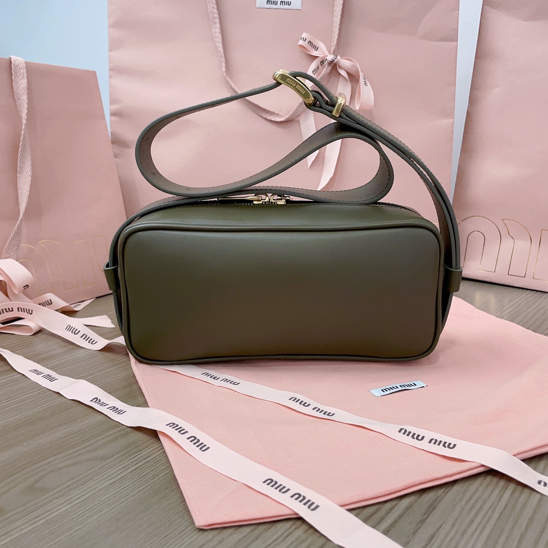 MiuMiu Leather Shoulder 5BC158 Bag-24*11.5*7CM