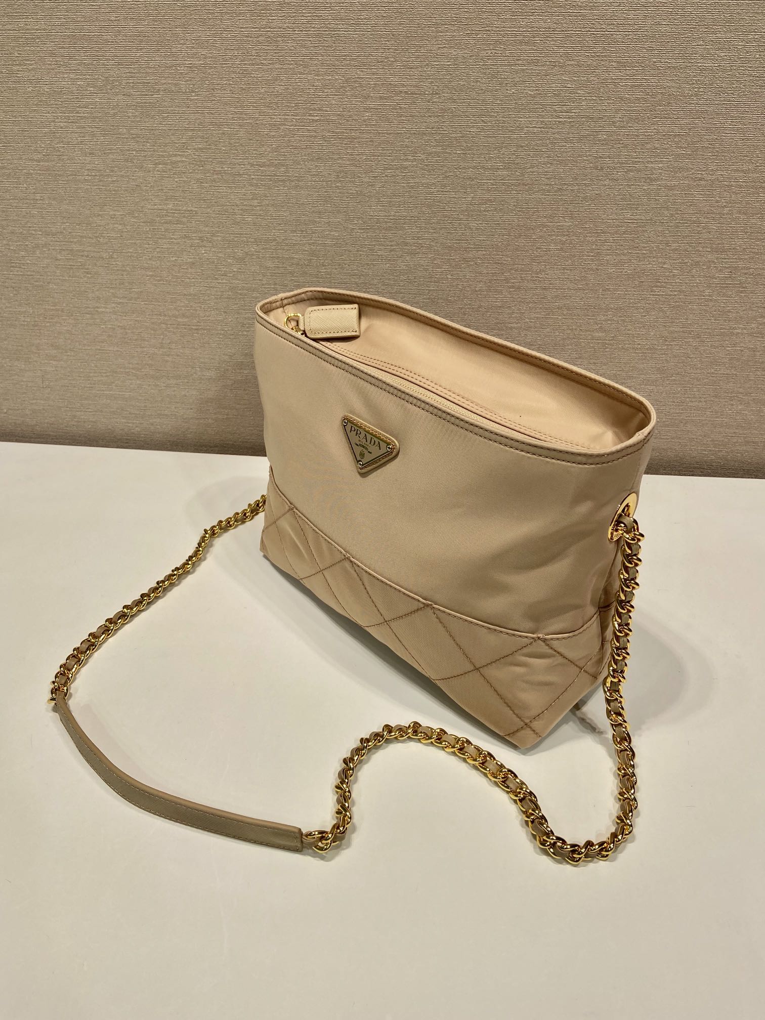 Pra*a vintage tote bag-1bd645-25*21*8cm