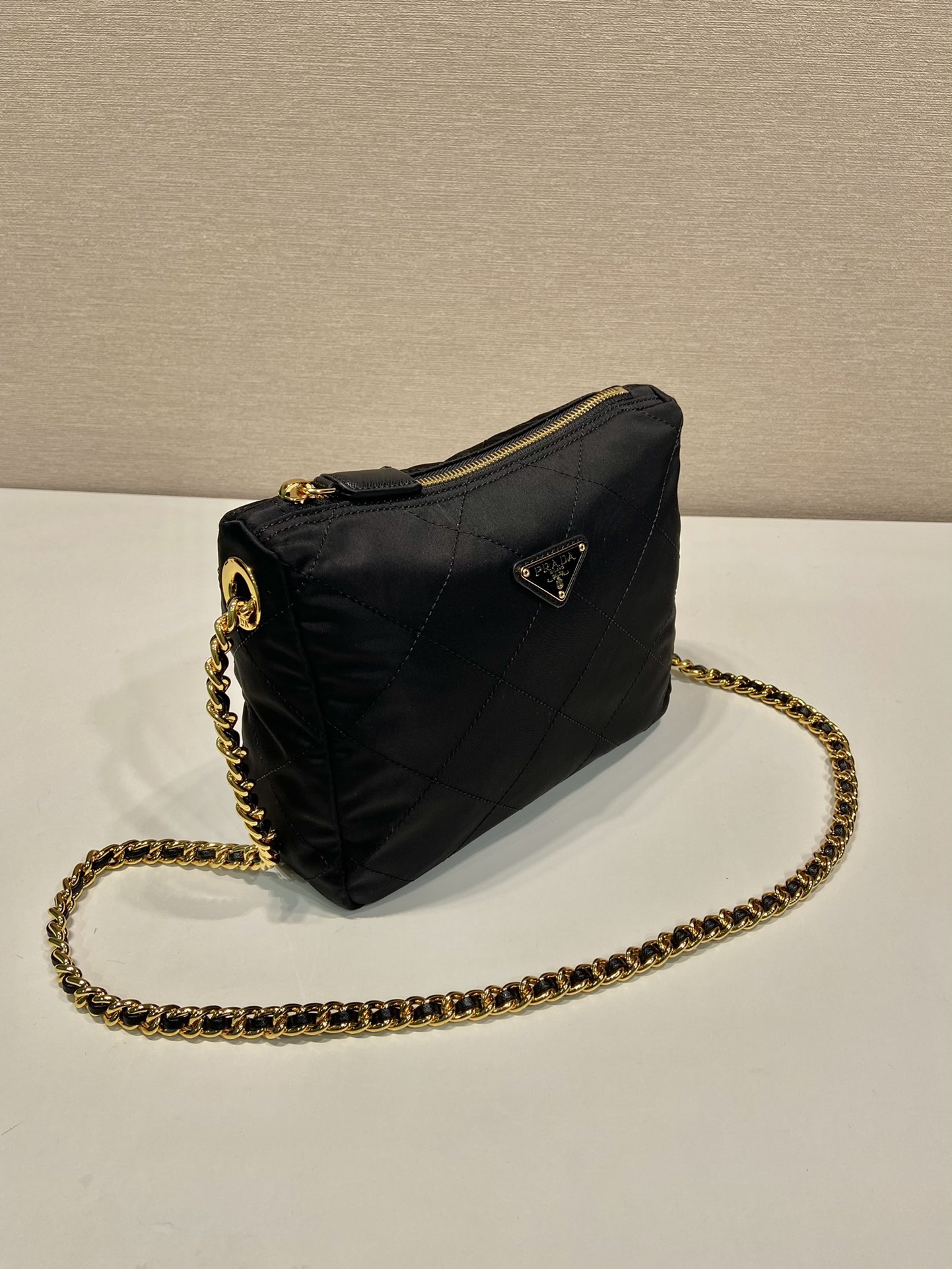 Pra*a vintage chain bag-1bd646-22*19*8cm