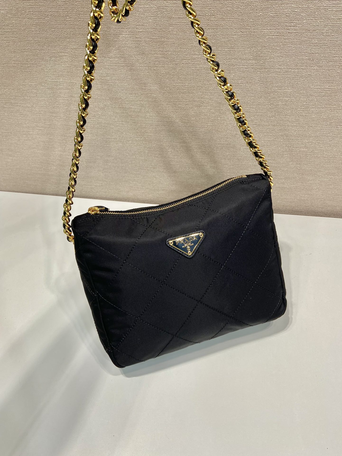 Pra*a vintage chain bag-1bd646-22*19*8cm