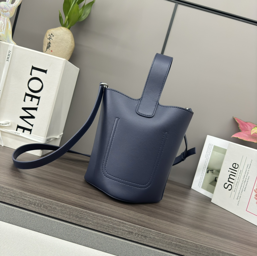 Loewe Mini Pebble Bucket Bag-16*16*19.5CM