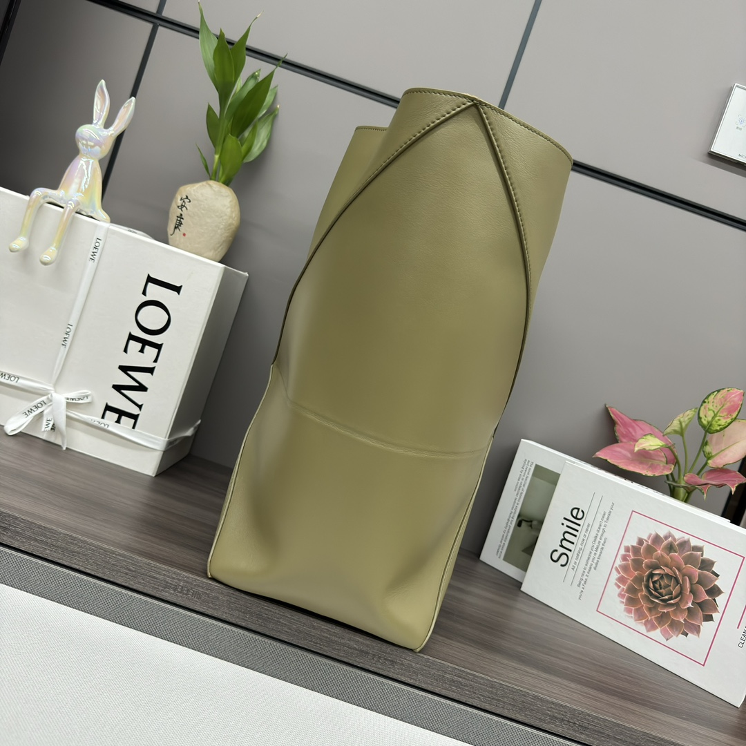 Loewe Puzzle Fold Leather Tote-42*18*41CM