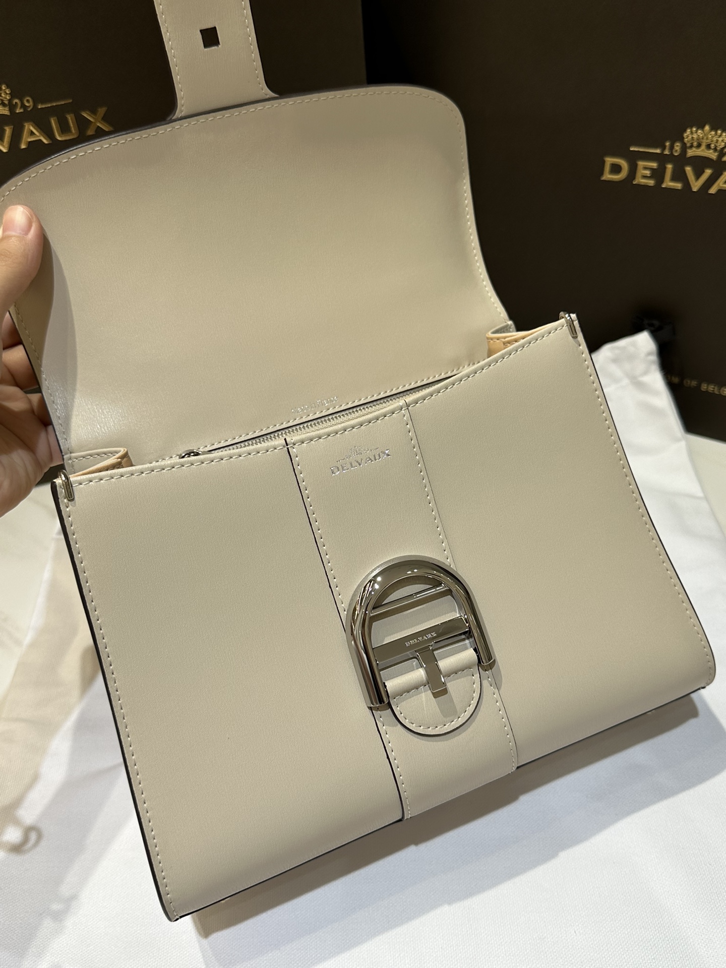 Delvaux Brillant PM Bag-24*12*19CM