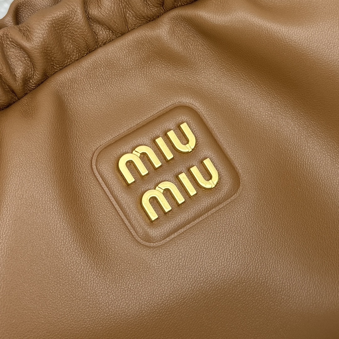 MiuMiu Leather Hobo Bag-35*18*9CM
