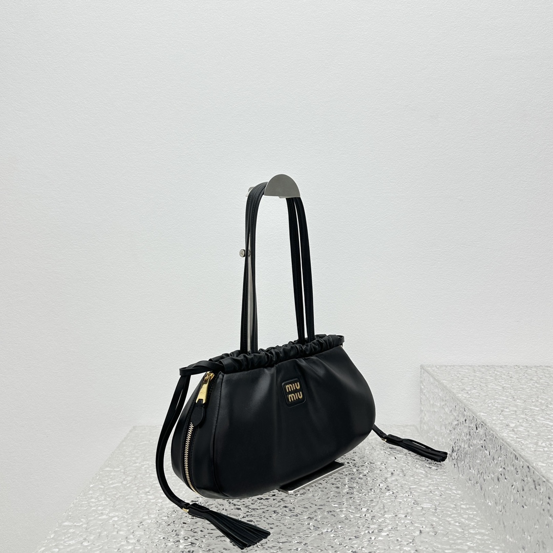 MiuMiu Leather Hobo Bag-35*18*9CM