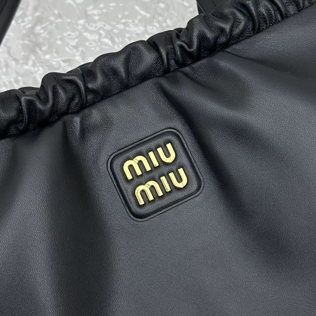 MiuMiu Leather Hobo Bag-35*18*9CM