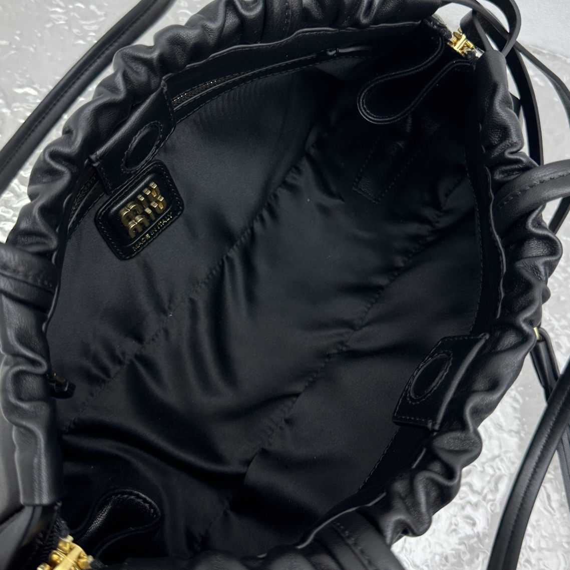 MiuMiu Leather Hobo Bag-35*18*9CM