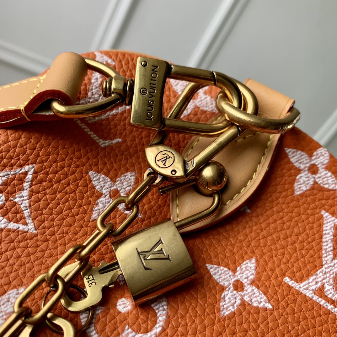 l**is V*t*n speedy p9 bandoulière 40 monogram leather -40 x 26 x 23cm