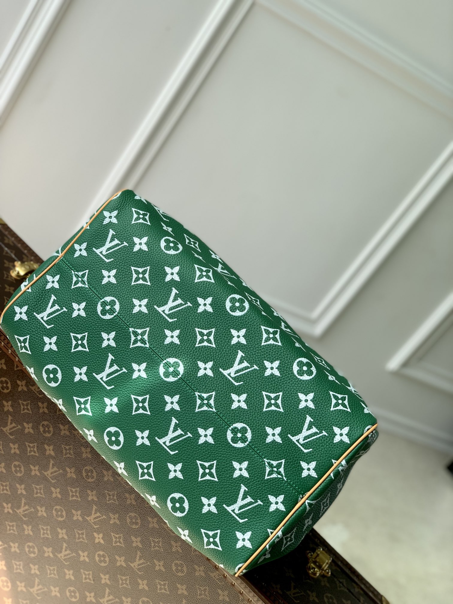 l**is V*t*n speedy p9 bandoulière 40 monogram leather -40 x 26 x 23cm