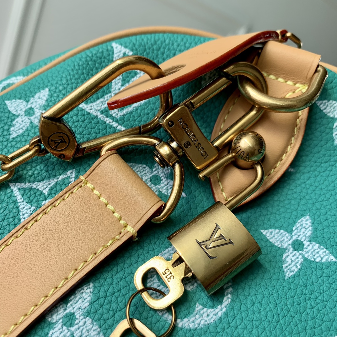l**is V*t*n speedy p9 bandoulière 40 monogram leather -40 x 26 x 23cm
