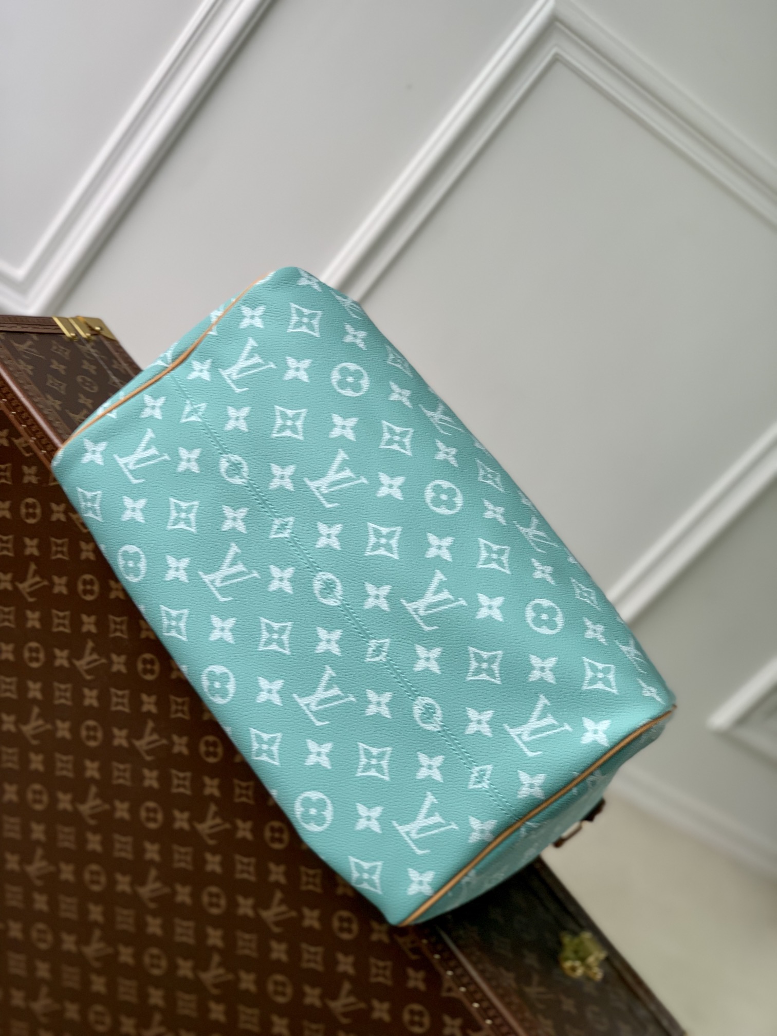 l**is V*t*n speedy p9 bandoulière 40 monogram leather -40 x 26 x 23cm