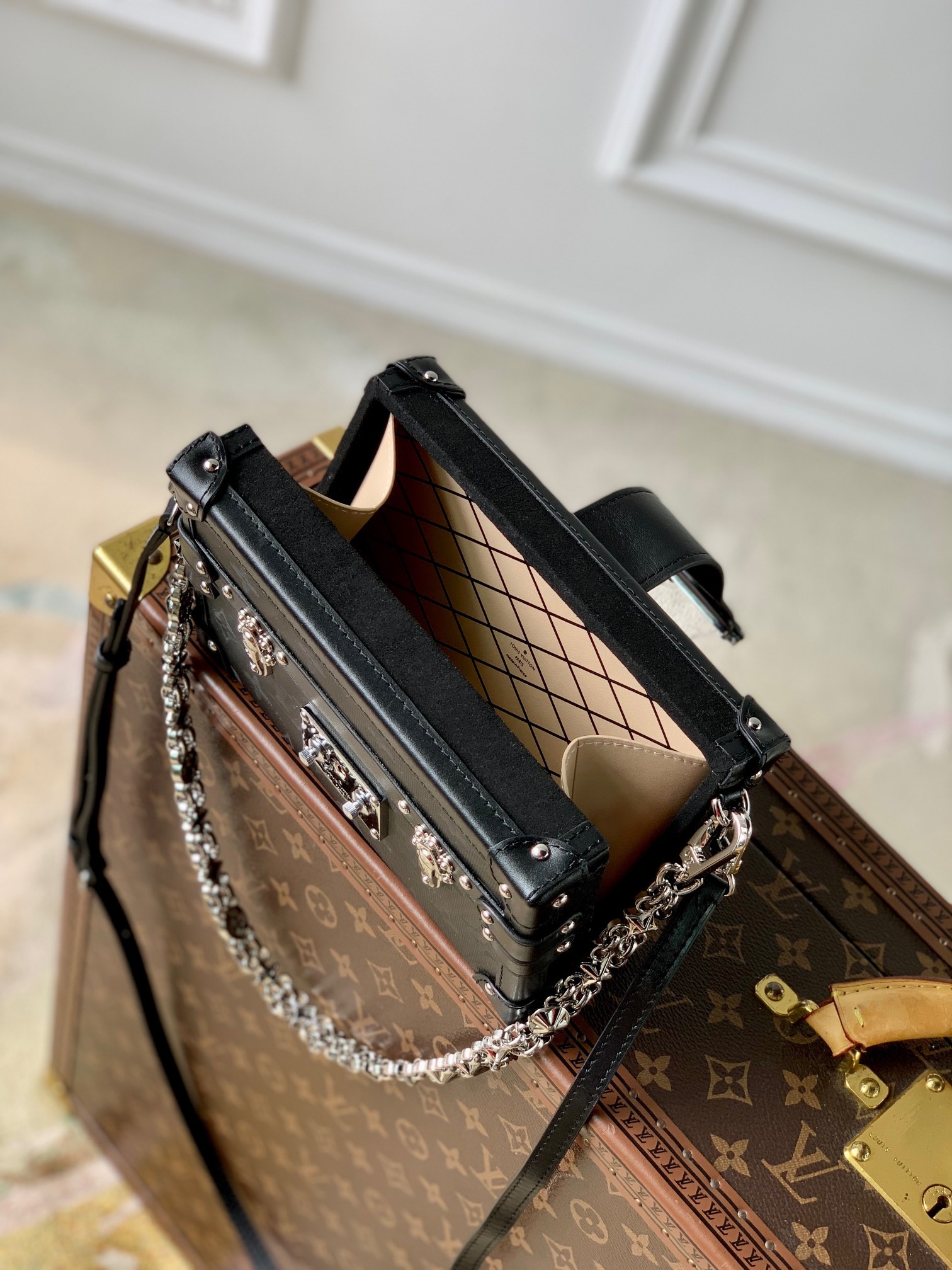 l**is V*t*n petite malle handbags-m22895-20 x 12.5 x 6cm