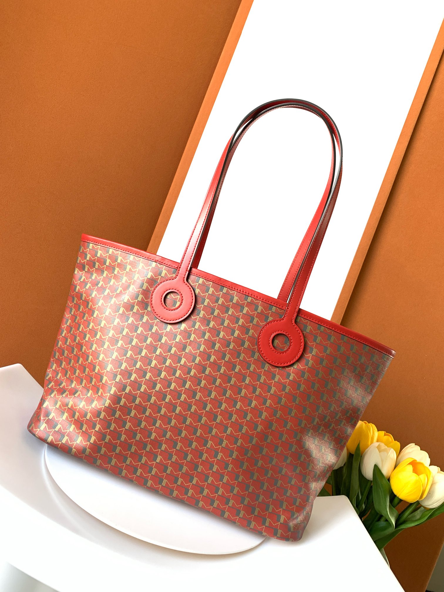 Go*ard canvas 1920 tote-45x13.5x27cm