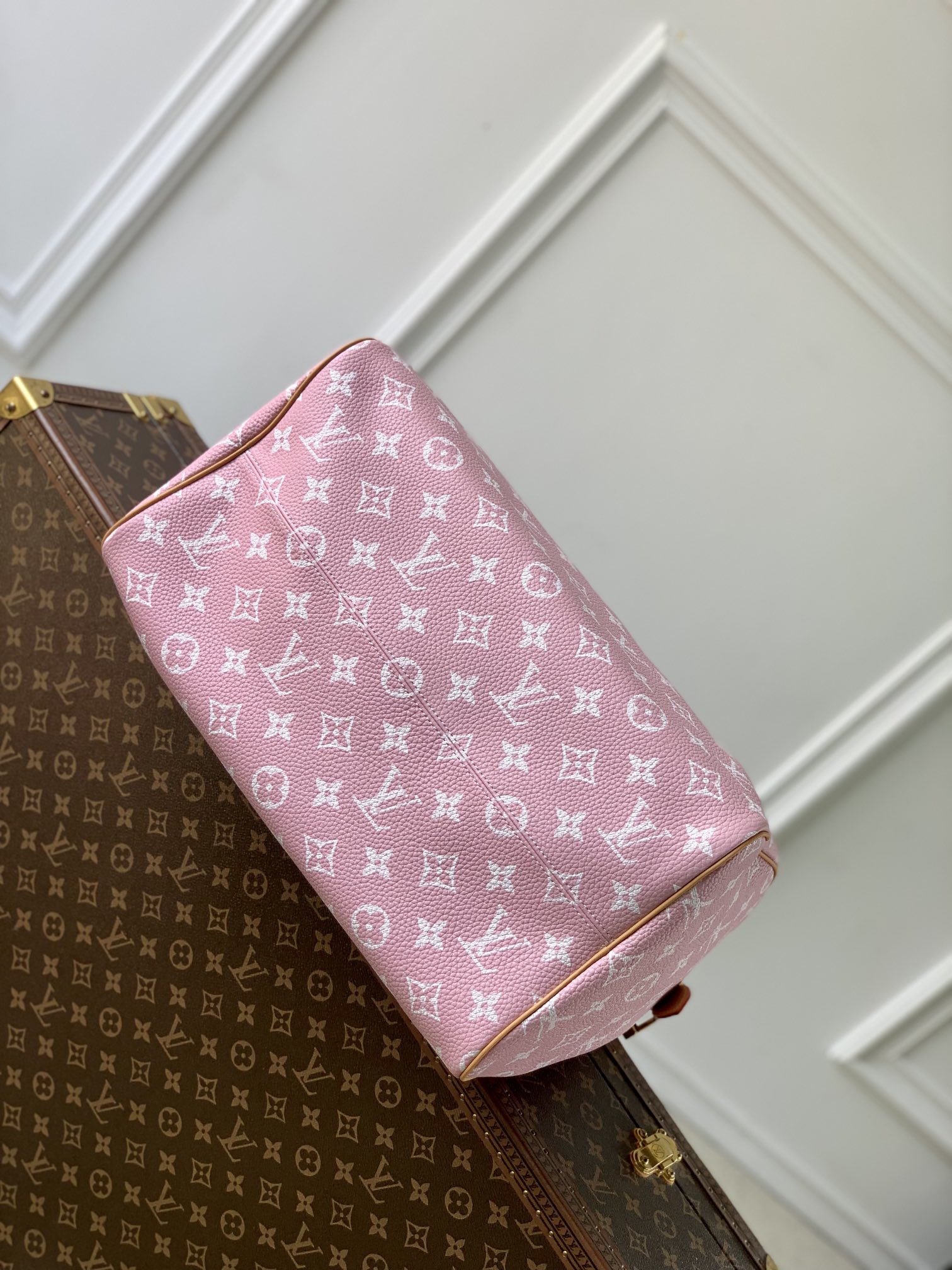 l**is V*t*n speedy p9 bandoulière 40 monogram leather -40 x 26 x 23cm
