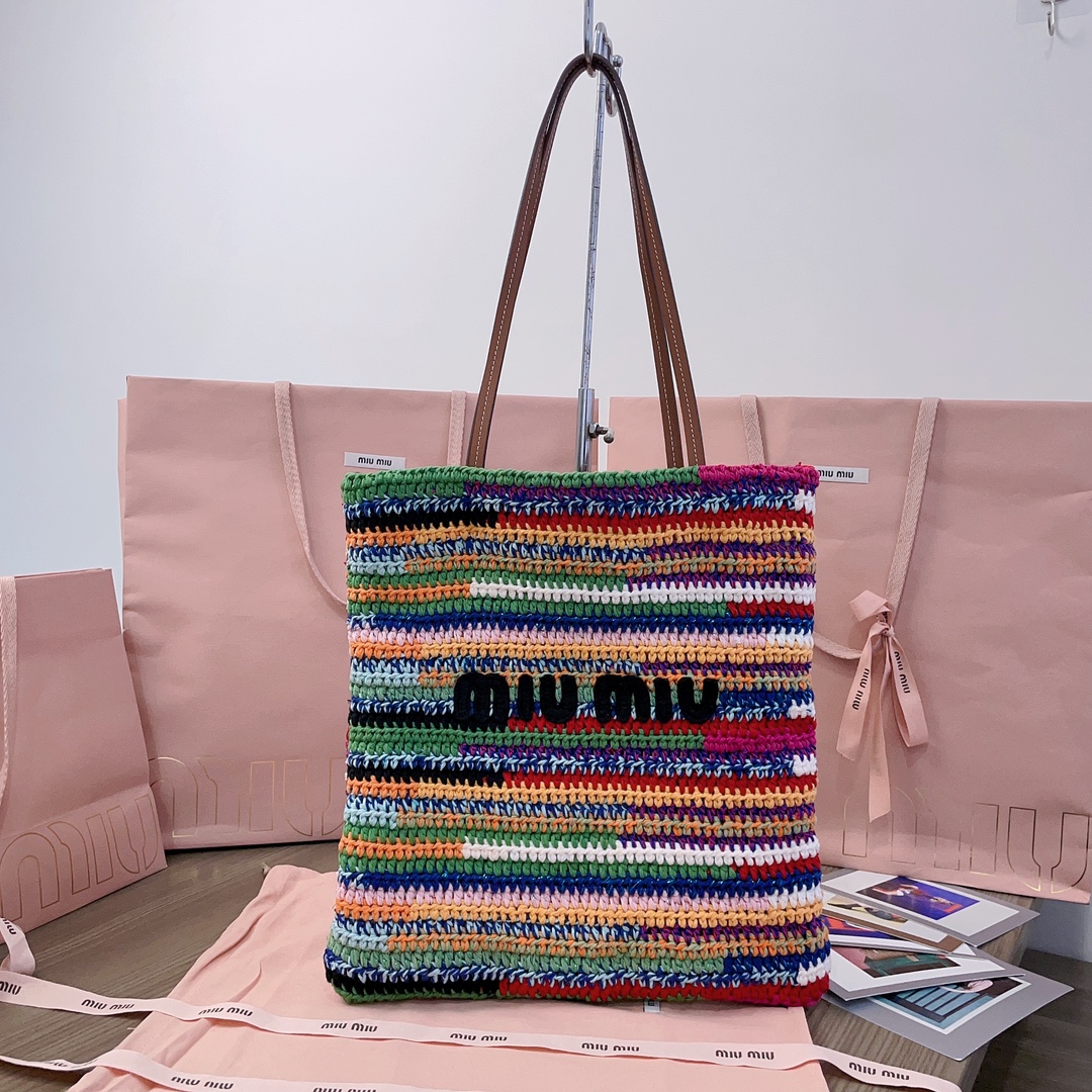 MiuMiu Tote Bag-30X38CM