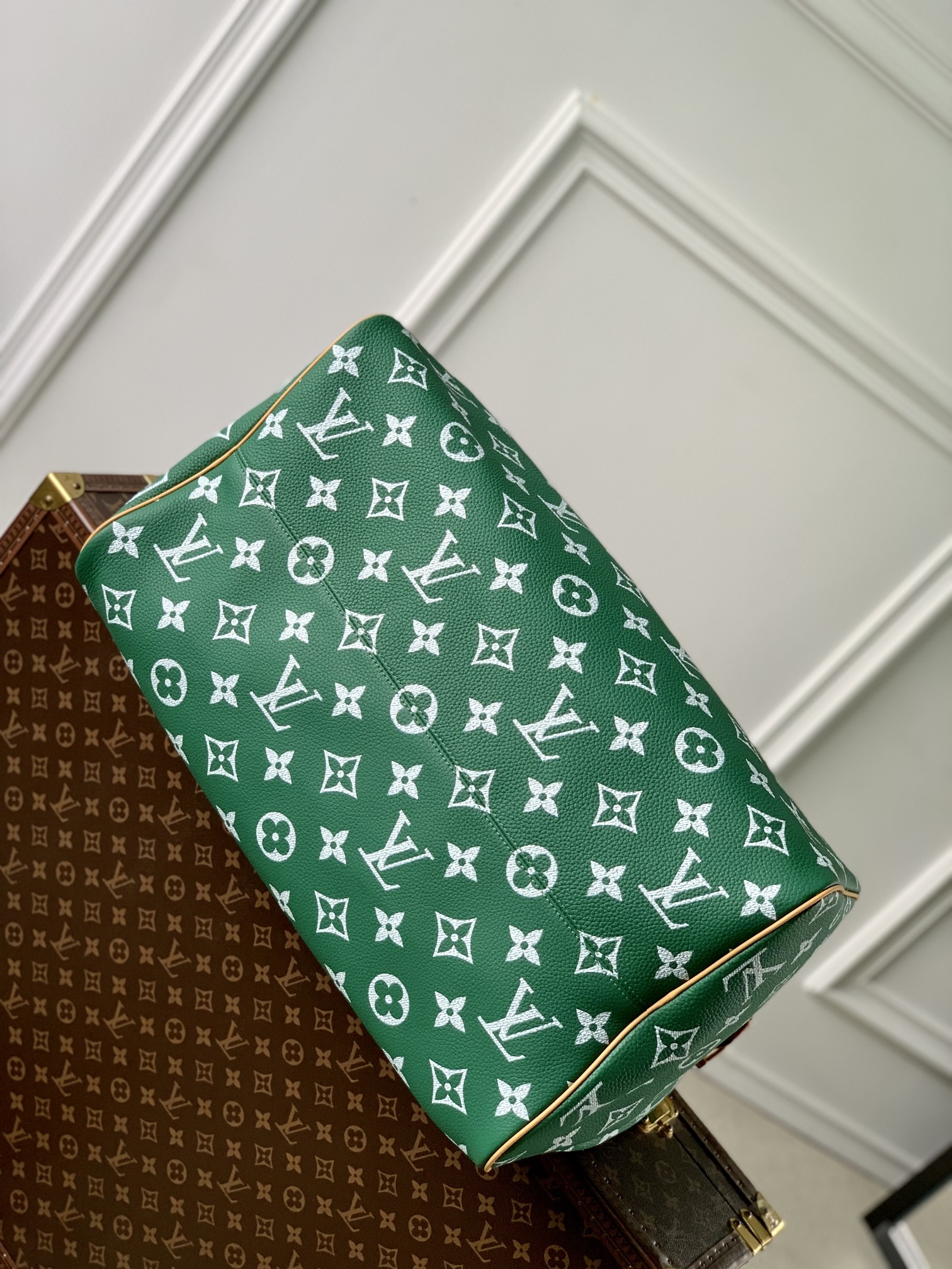 l**is V*t*n speedy p9 bandoulière 50 monogram leather -50x32x29cm