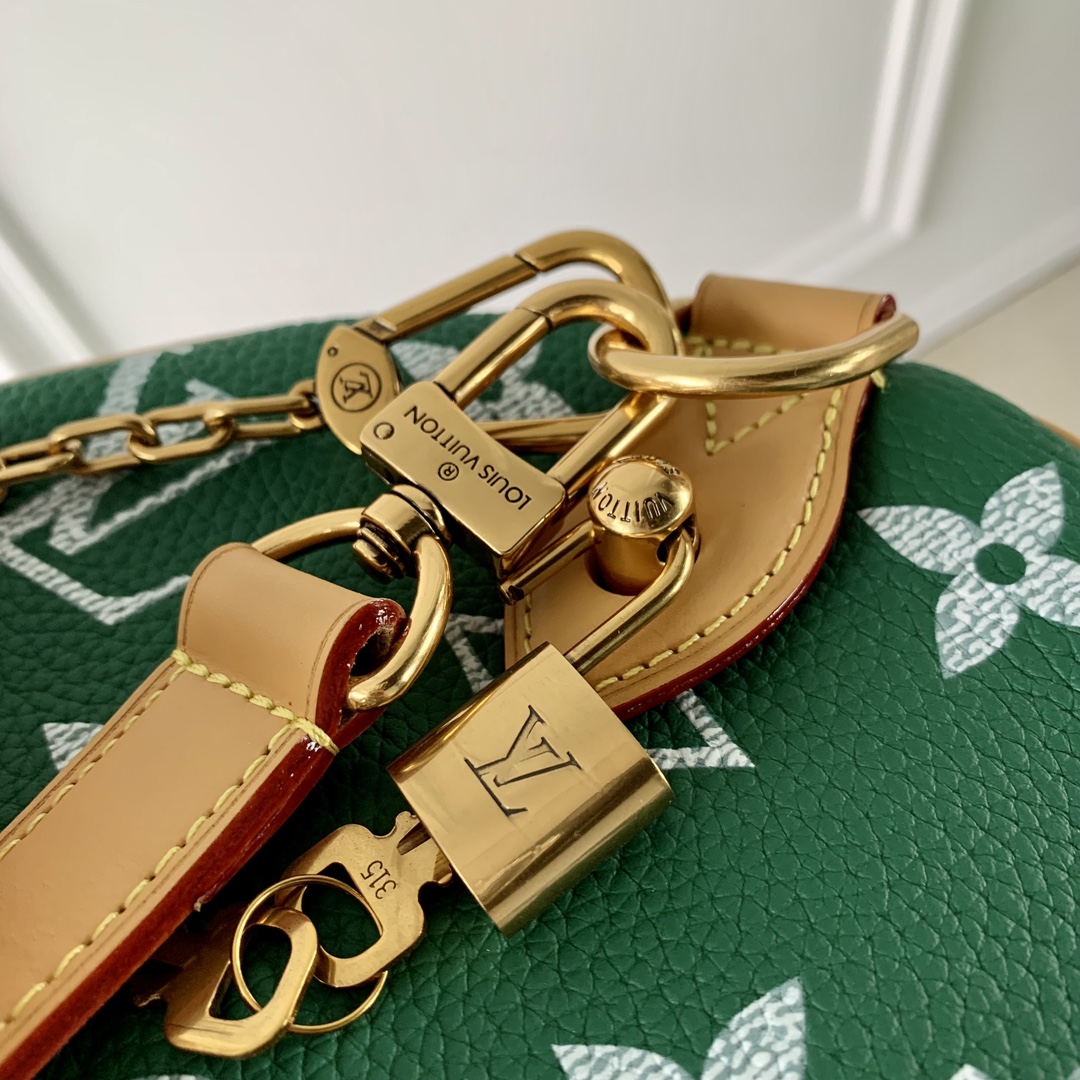 l**is V*t*n speedy p9 bandoulière 50 monogram leather -50x32x29cm