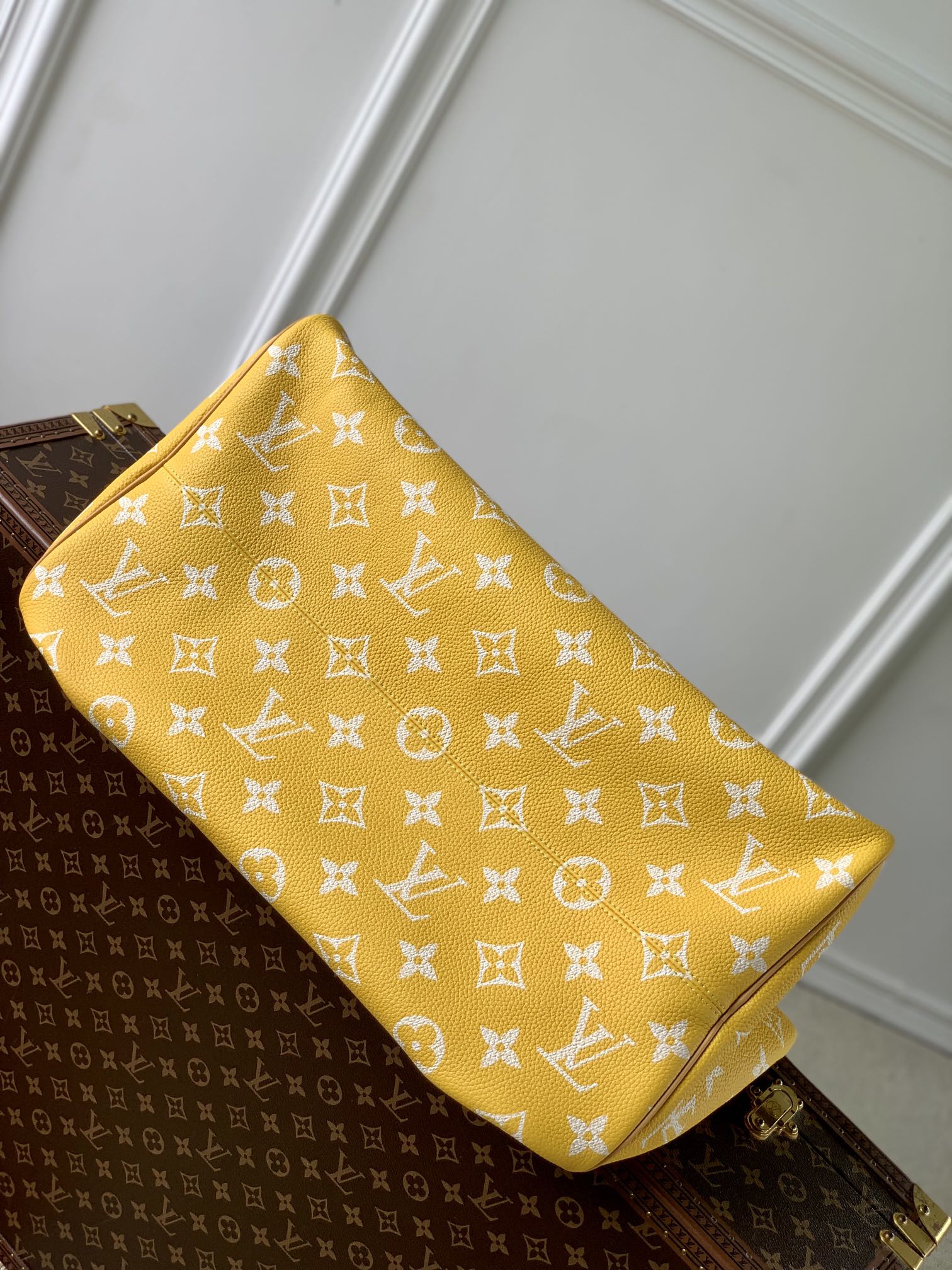 l**is V*t*n speedy p9 bandoulière 50 monogram leather -50x32x29cm