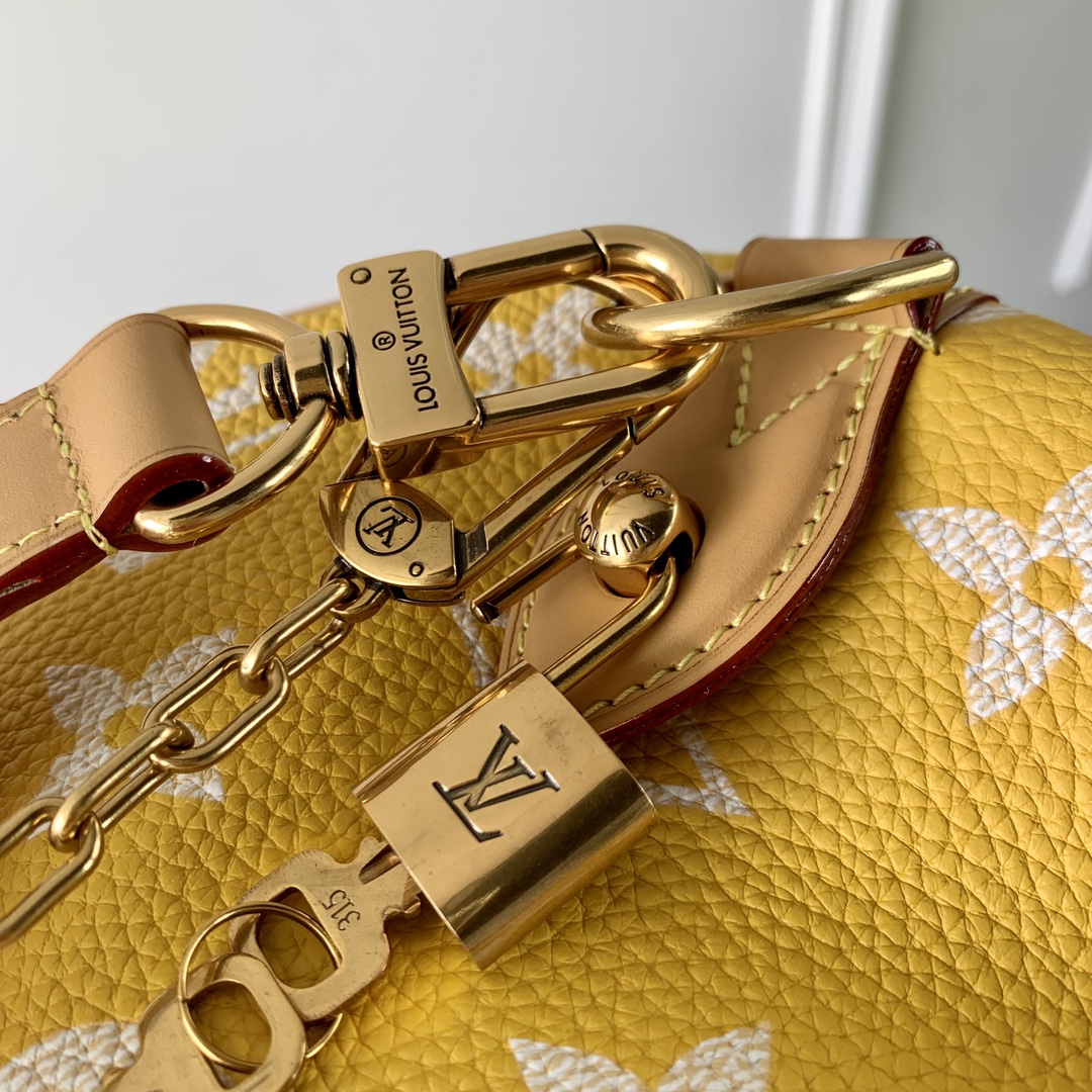 l**is V*t*n speedy p9 bandoulière 50 monogram leather -50x32x29cm