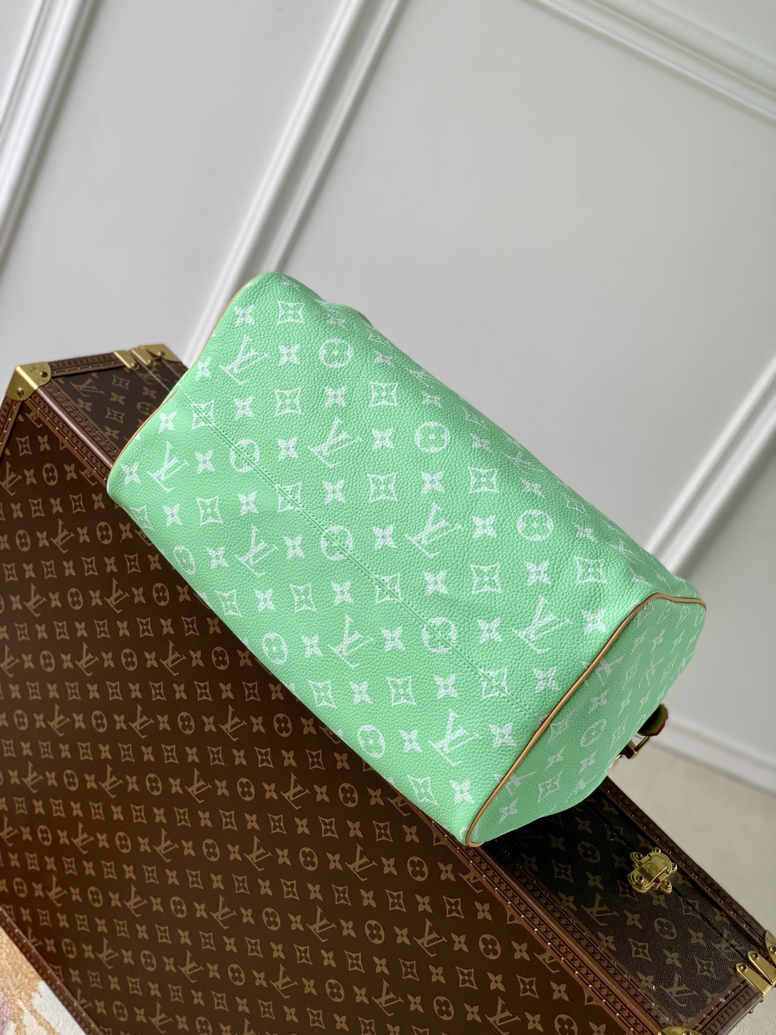 l**is V*t*n speedy p9 bandoulière 40 monogram leather -40 x 26 x 23cm