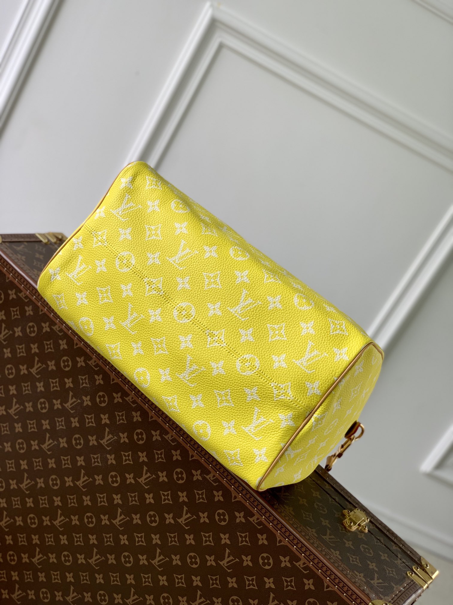 l**is V*t*n speedy p9 bandoulière 40 monogram leather -40 x 26 x 23cm