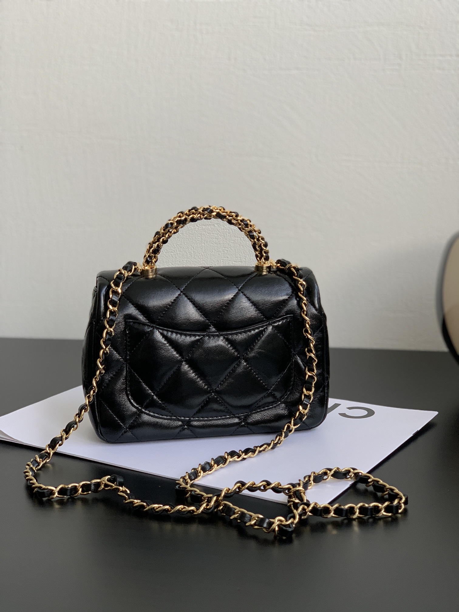 Ch@Nel Flap Bag-14×19×8.5CM