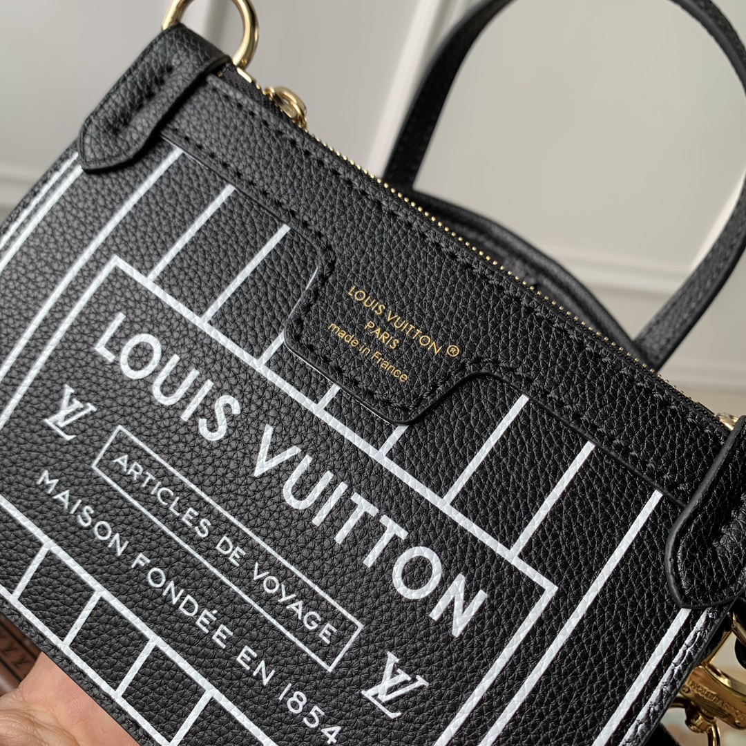 l**is V*t*n neverfull bandoulière inside out bb-m12099-24 x 14 x 9cm