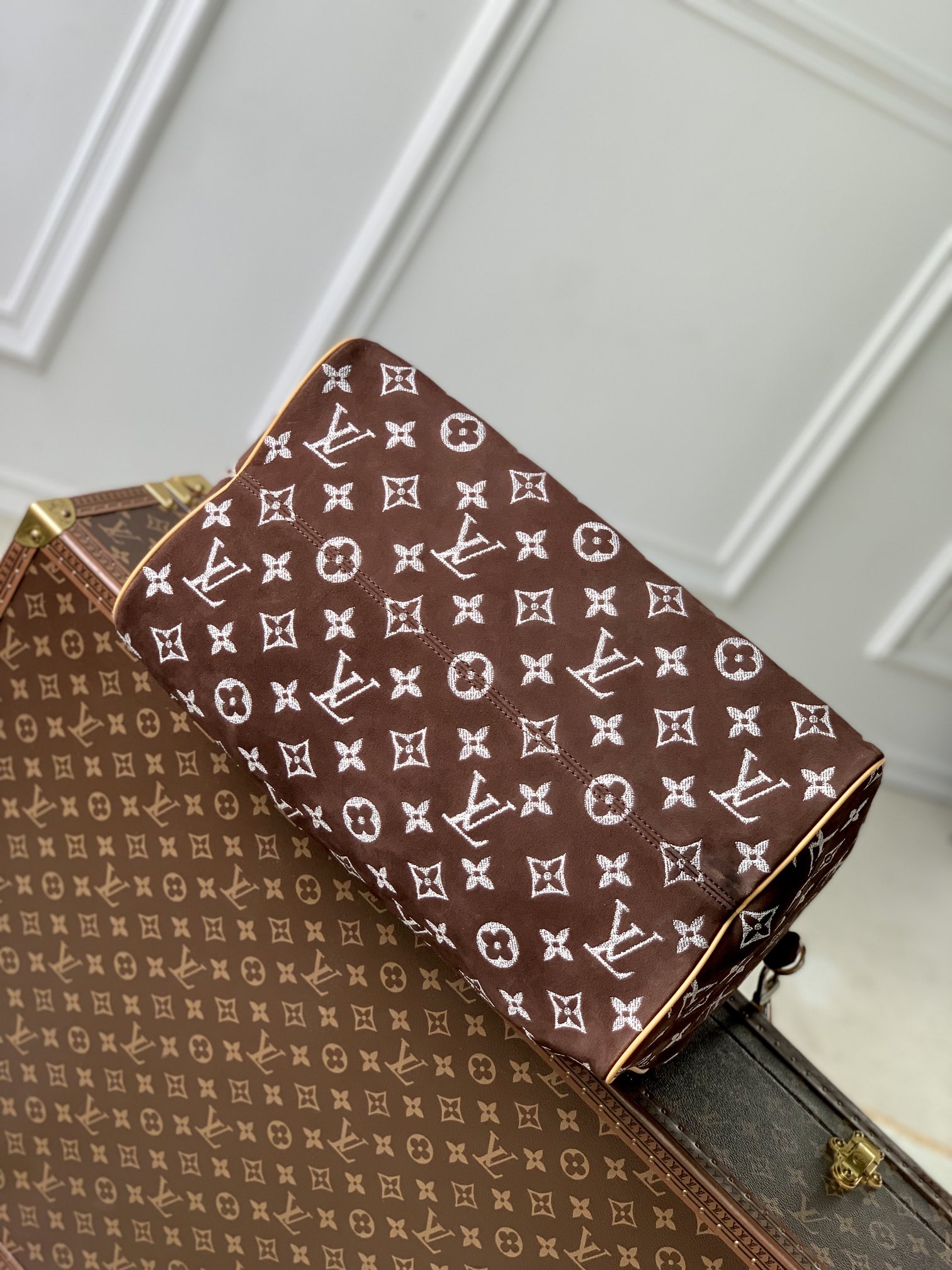 l**is V*t*n speedy p9 bandoulière 40 monogram leather -40 x 26 x 23cm