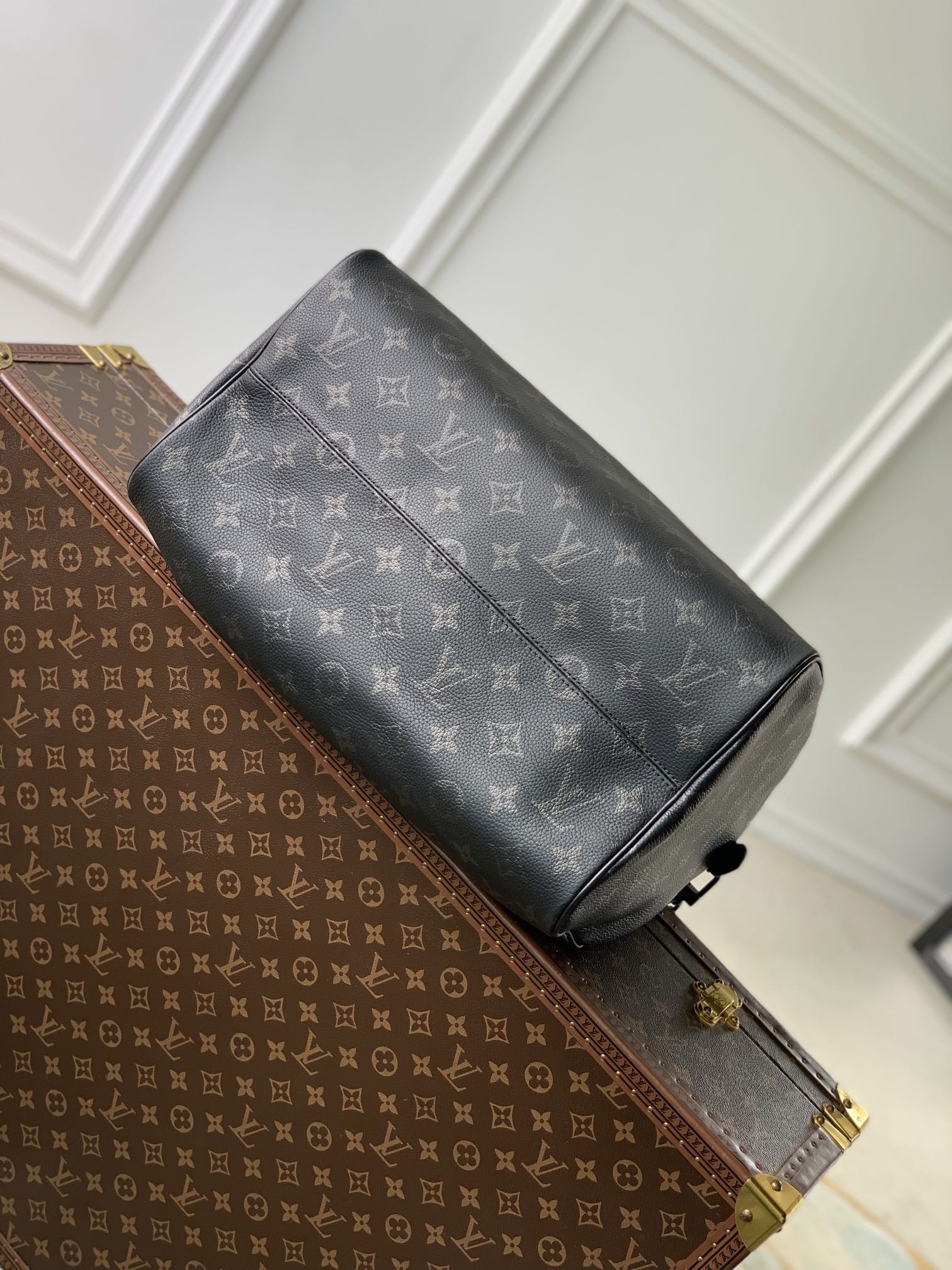 l**is V*t*n speedy p9 bandoulière 40 monogram leather -40 x 26 x 23cm